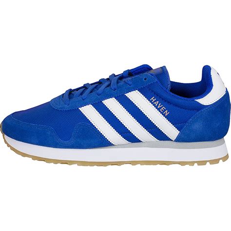 adidas blau weiss damen|Blaue Damensneakers .